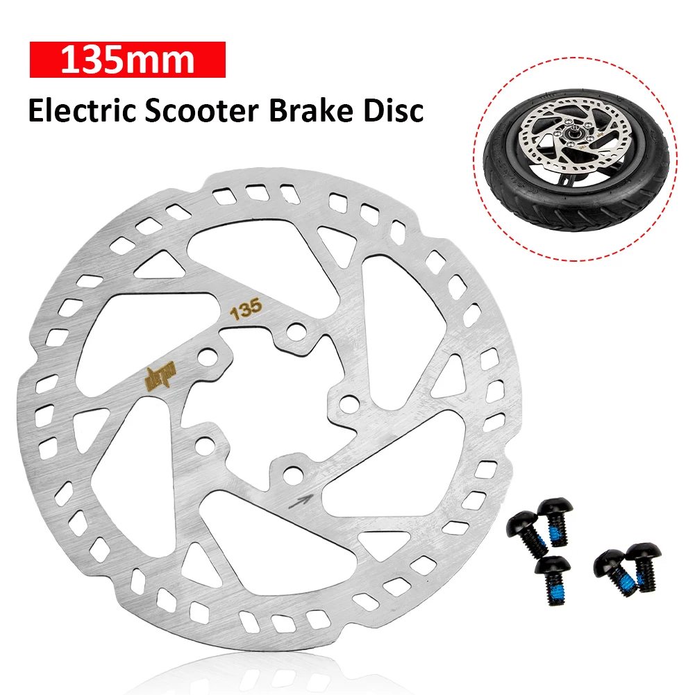 

135mm Electric Scooter Brake Disc Stainless Steel Disc Pads For Xiaomi Mijia M365 365PRO Brake Disk Skateboard Replacement Parts