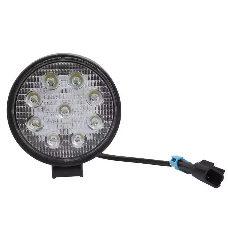 

Автостайлинг автомобильные аксессуары 27 Вт круглая Автомобильная 9 Светодиодная рабочая лампа для освещения IP67 водонепроницаемые универс...