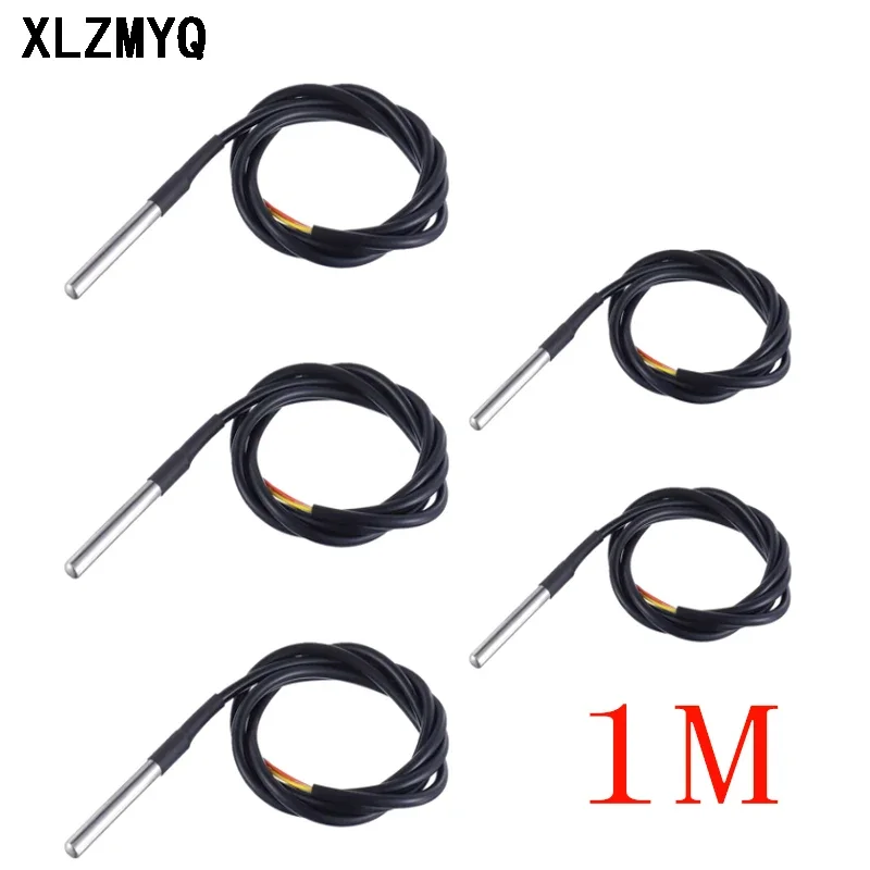 5 шт. датчик температуры DS18b20 1 м 2 3