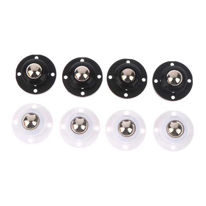 

Self-adhesive Universal Wheel Pulley Base Silent Roller Stainless Steel 360-degree Stickable Castors For Furniture Bins