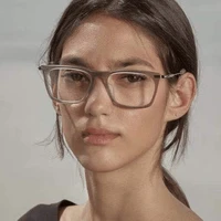 famous american designer brand pure titanium frame rectangular frame luxury brand frame can be equipped with prescription lenses