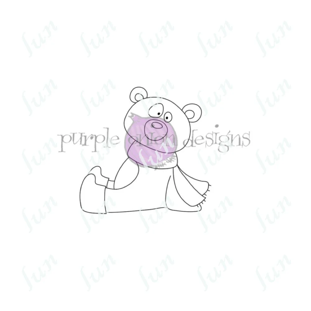 

Cutting Dies and Clear Stamps Diy Scrapbooking Paper Card Handmade Photo Album Stencil Template Honey Bear Craft Supplies Sets