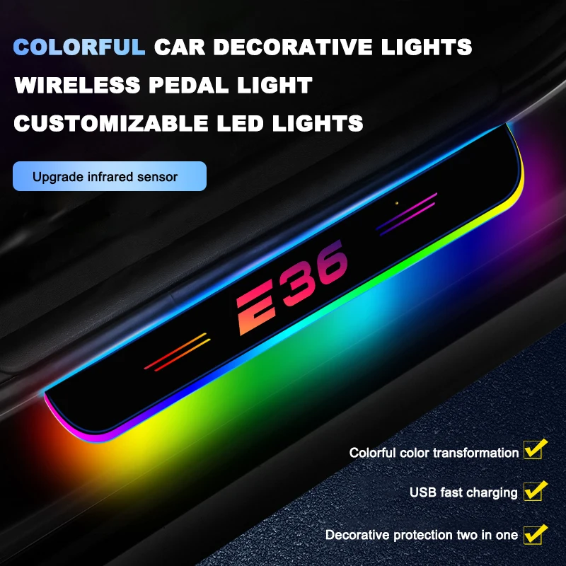 

Car Ambient Led Lights For Bmw Series E46 E90 F10 E60 E39 F30 E87 G30 E30 X5 E92 F20 F11 E61 X3 F31 E91 G20 F36 Auto Pedal Lamp