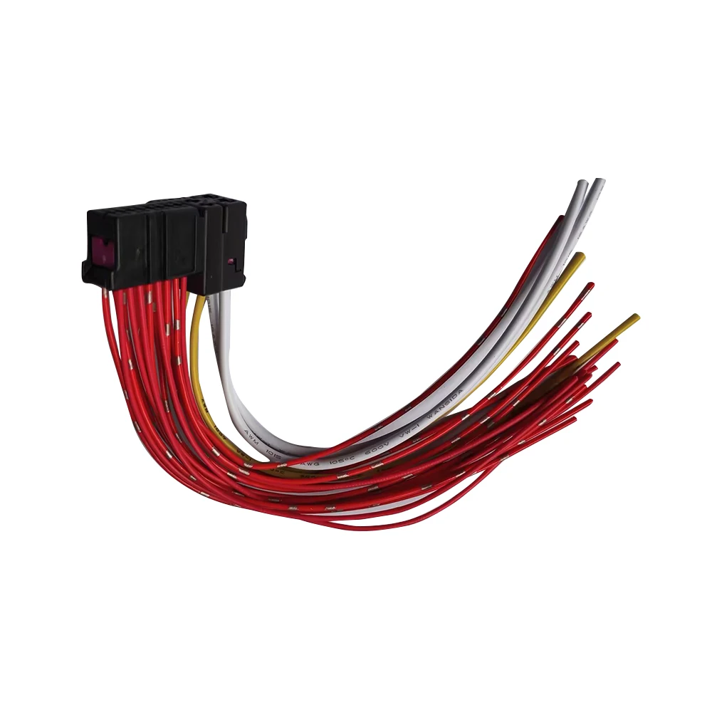 

1 шт. 8E 0972702 Оригинальный разъем для Audi A2 A3 A4 A6 TT, комплект для ремонта предварительной проводки двери, жгут проводов, автомобильные аксессуары, запчасти