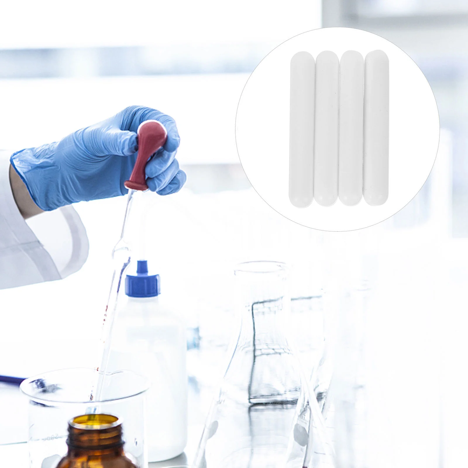 

4 шт., магнитные мешалки для перемешивания