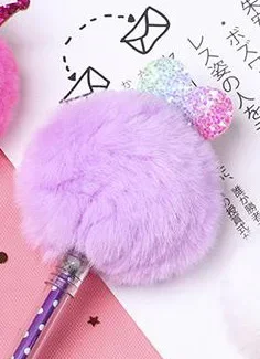 

MOONBIFFY пушистая шариковая ручка 0,7 мм