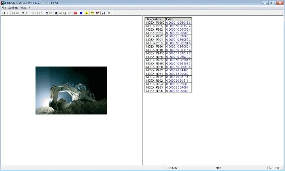 Офлайн-DVD Liebherr Lidos MIN — майнинг 2022г.
