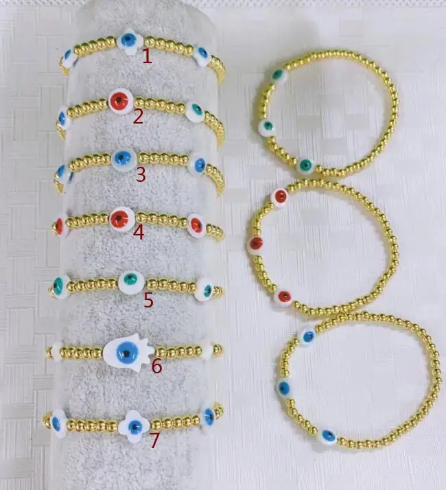 

1 шт. оболочка глаз золотые бусины браслет для женщин браслет нить для вечеринки ювелирные изделия браслет s4ffz