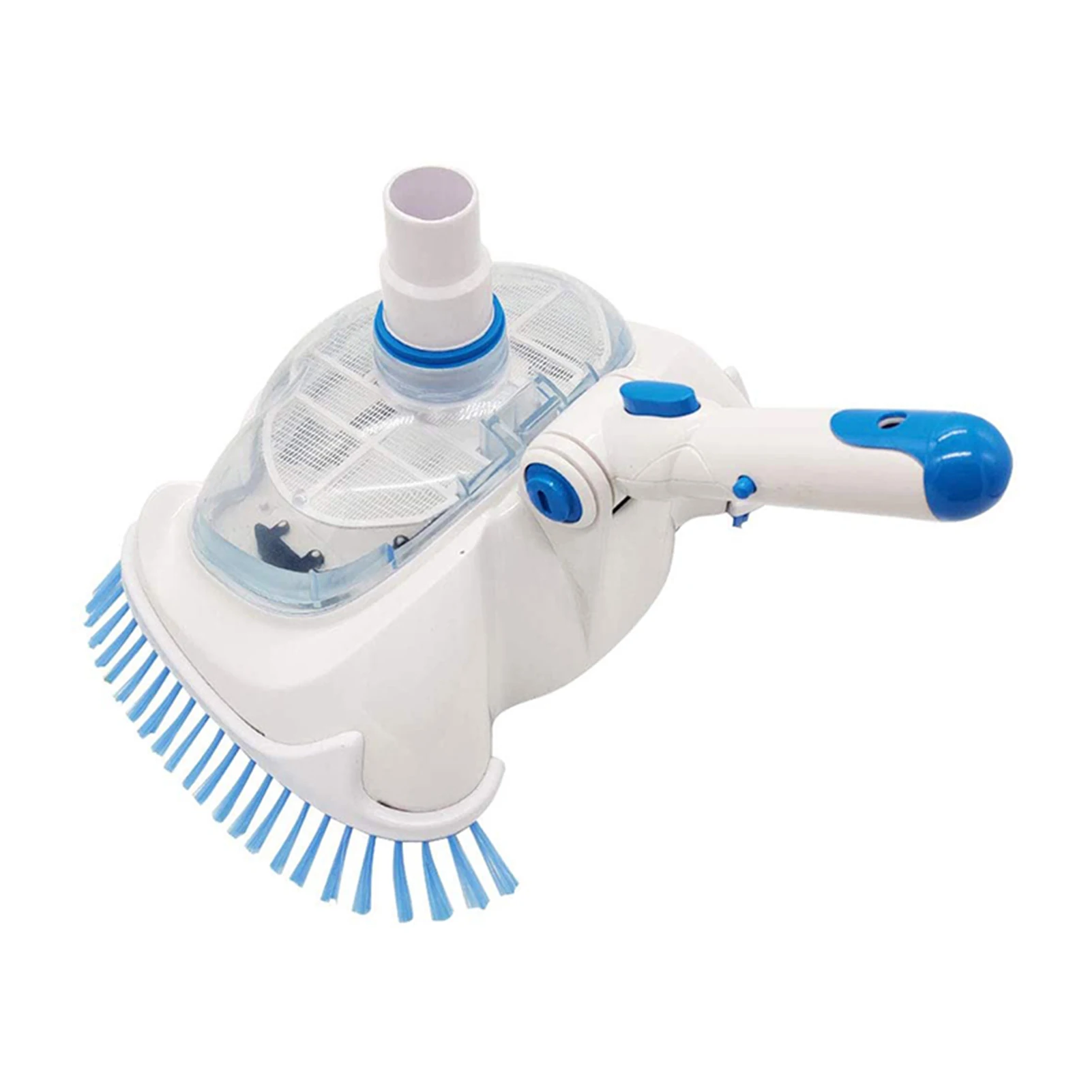 

Pool Vacuum Head Swimming Pool Suction Head Cleaning Brush Removable Transparent For Removes Debris