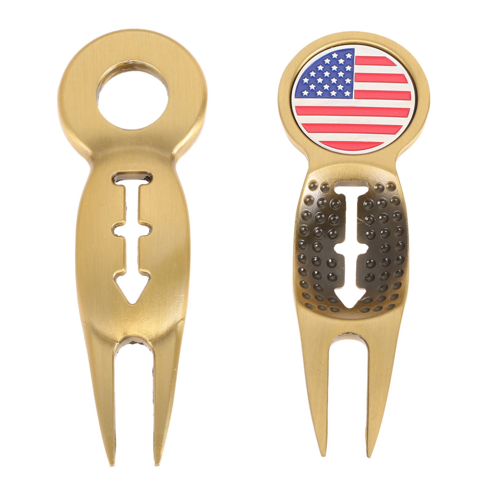 Position Marker Putting Golf Divot Repair Tool Golf Training Aids