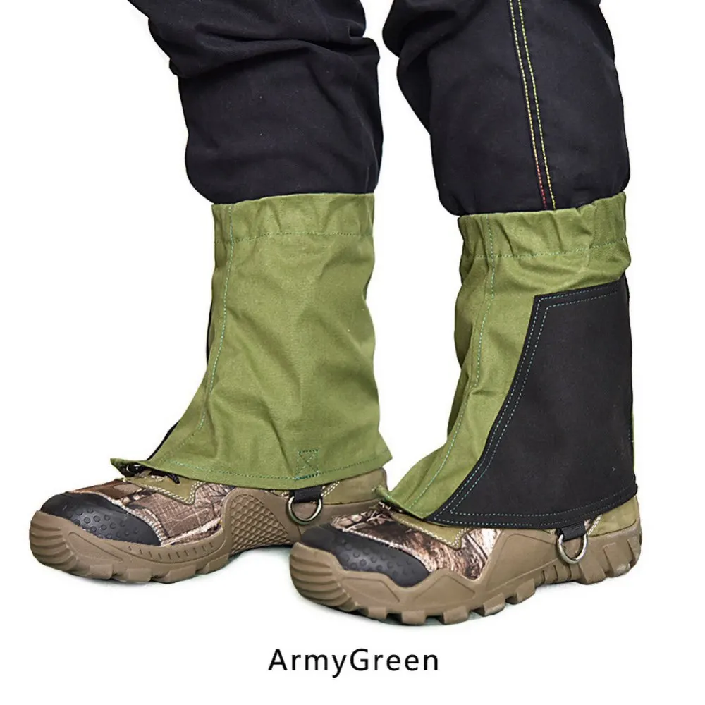 Женские зимние гетры для ног теплые бахилы походные ботинки леггинсы обувь