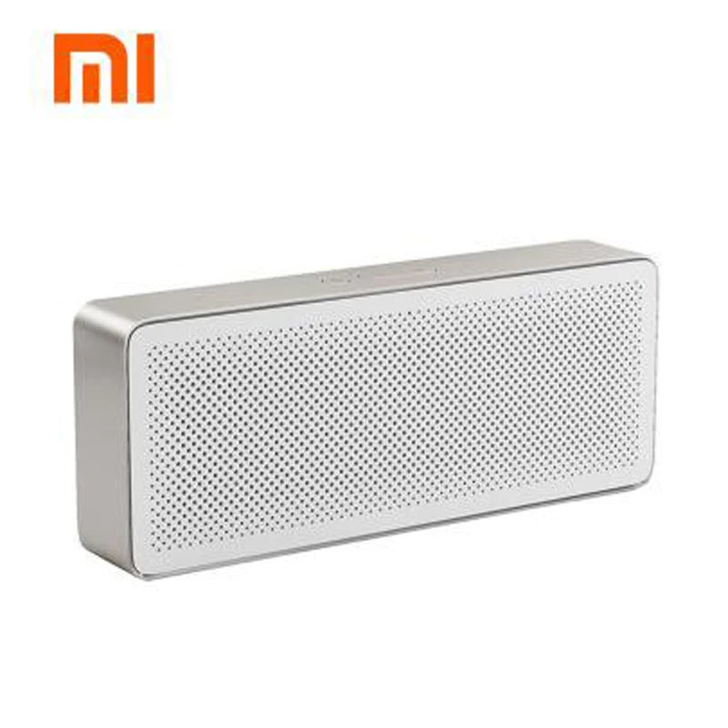 Original Xiaomi Mi Speaker Square Box 2 Stereo Portable Bluetooth-compatible 4.2High Definition Sound Quality 10h Play Music AUX