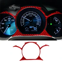 red carbon fiber dashboard gauge interior sticker trim for lexus gs 2006 2011