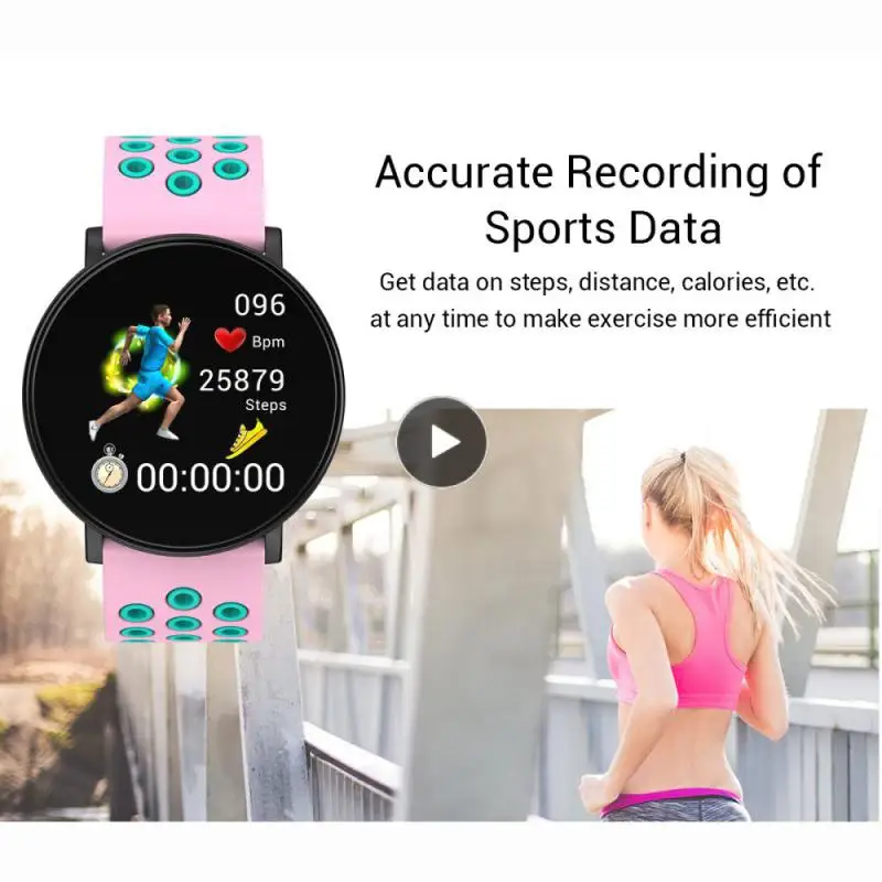 

Ip67 Smartwatch Round Screen Walking Exercise Smart Bracelet 4.0 Heart Rate 2023 1.3 Inch Sleep Monitor Waterproof New