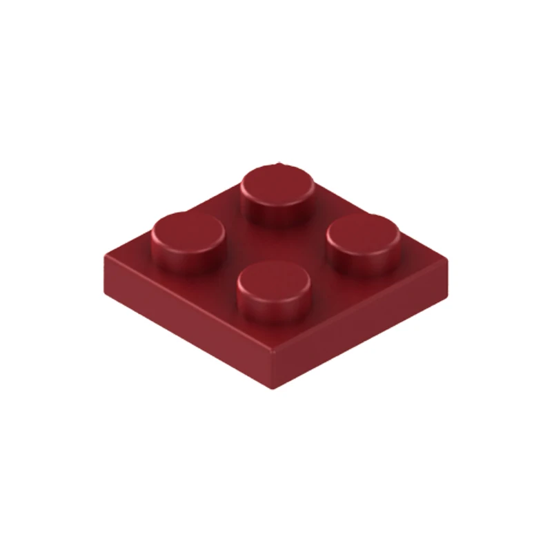 A13 2x2 точки 100g MOC детали мини-конструктор кирпичи сделай сам ABS пластик совместимы