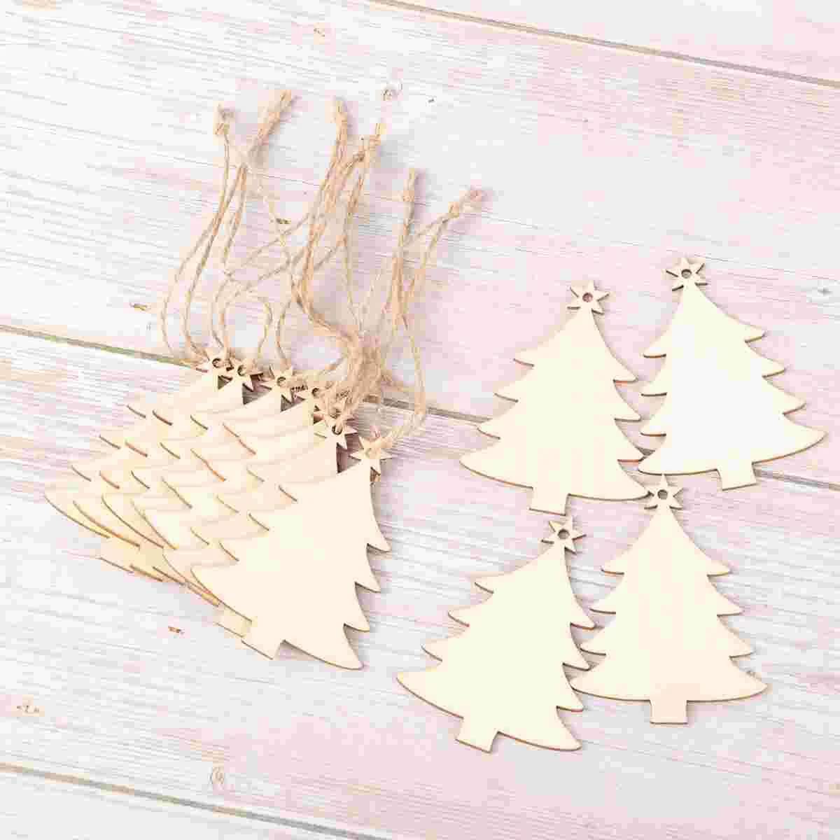 

10pcs Christmas Hanging Plaque Christmas Tree Hanging Sign Hanger Decoration