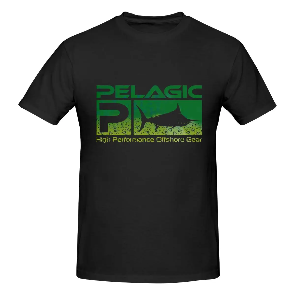 

Rare Pelagic Gear Fishing Summer Streetwear Men Vintage Washed Dark T Shirts Unisex Casual Tees