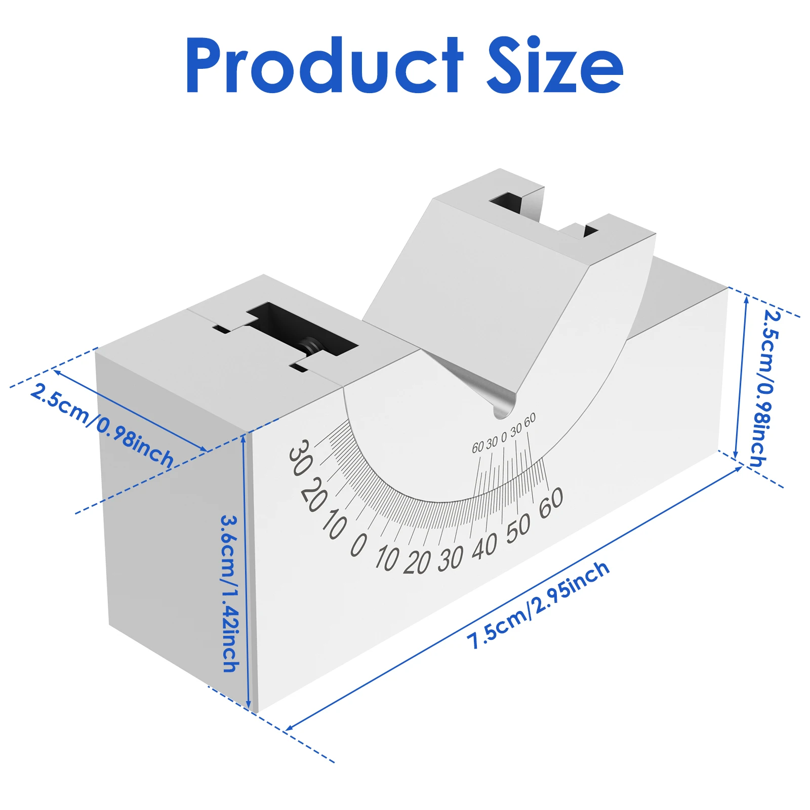 Угломер AP25 многофункциональный прецизионный угломер 0-60 °