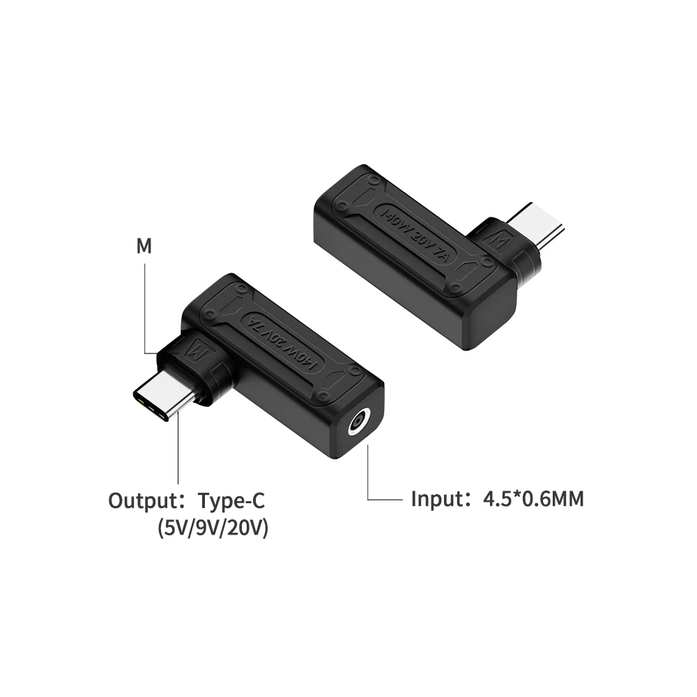 Адаптер питания постоянного тока на USB C PD 140 Вт 5 В 9 20 в адаптер для быстрой зарядки