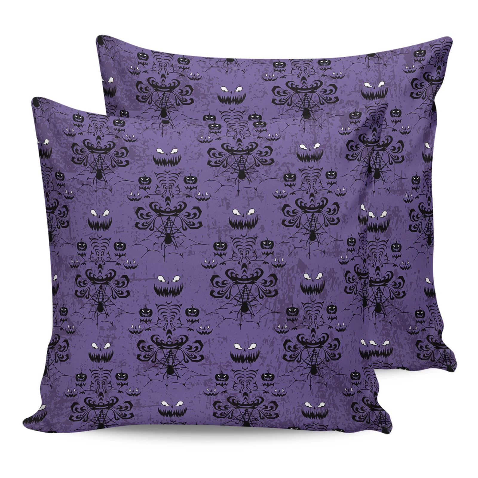 

2PC Pillowcase Halloween Grimace Pumpkin Ghost Sofa Cushion Cover Bed Dakimakura Pillow Cover House Home Decorative Pillow Cases