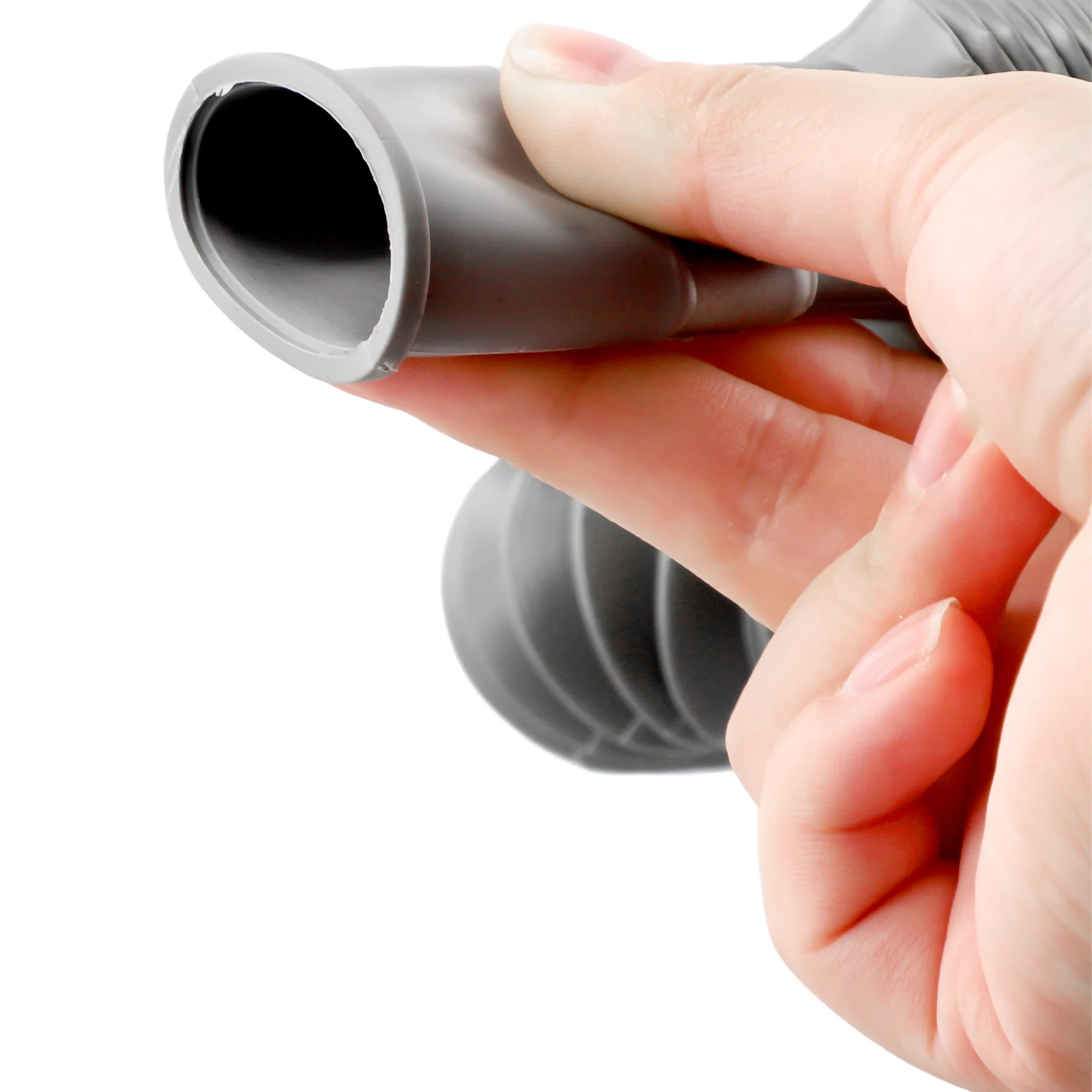 Телескопический удлинительный сливной шланг для стиральной машины пластиковый