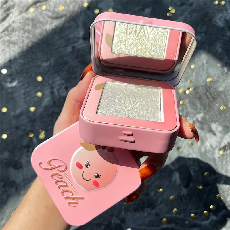 

Sdotter Peach Highlight Powder Diamond Glitter Pearlescent Face Contour 3D Brighten Mashed Potatoes Trimming Natural Color Korea