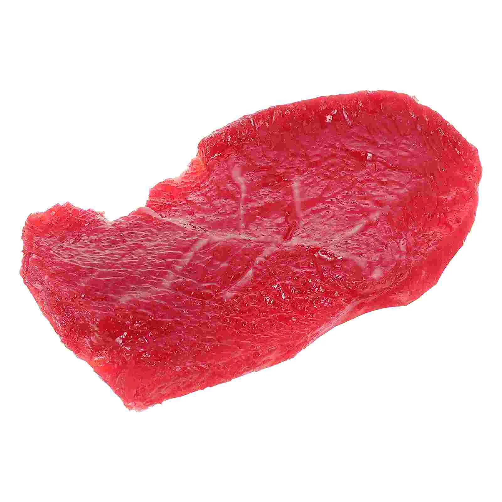 

Steakfake Display Prop Meat Beef Photo Model Props Kitchen Decoration Decor Store Artificial Lifelike Cabinet Play Toy Ornament