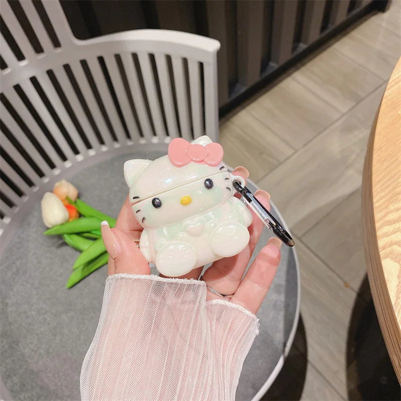 

Cute Colorful KT Kitty Cat Figure 2021 AirPods 3 Case Apple AirPods 2 Case Cover AirPods Pro Case IPhone Earphone Accessories