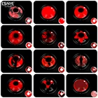 1 пара цветных контактных линз Косплей цветные линзы ed для глаз красные линзы контактные линзы Красота Макияж