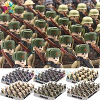 new kids toys ww2 military figures building blocks nation army soldiers assemble bricks educational toys for boys christmas gift