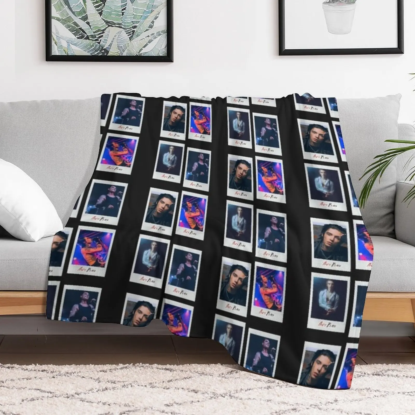 Набор наклеек Andy Biersack/футболка одеяло дизайнерское роскошное для ребенка