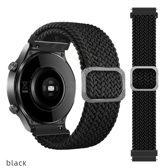 

20mm Nylon Strap for Samsung Galaxy Watch 5 pro 45mm/4 Classic 46 42mm Smart Watch Strap/Galaxy Watch 5/4 44 40mmStrap Wristband