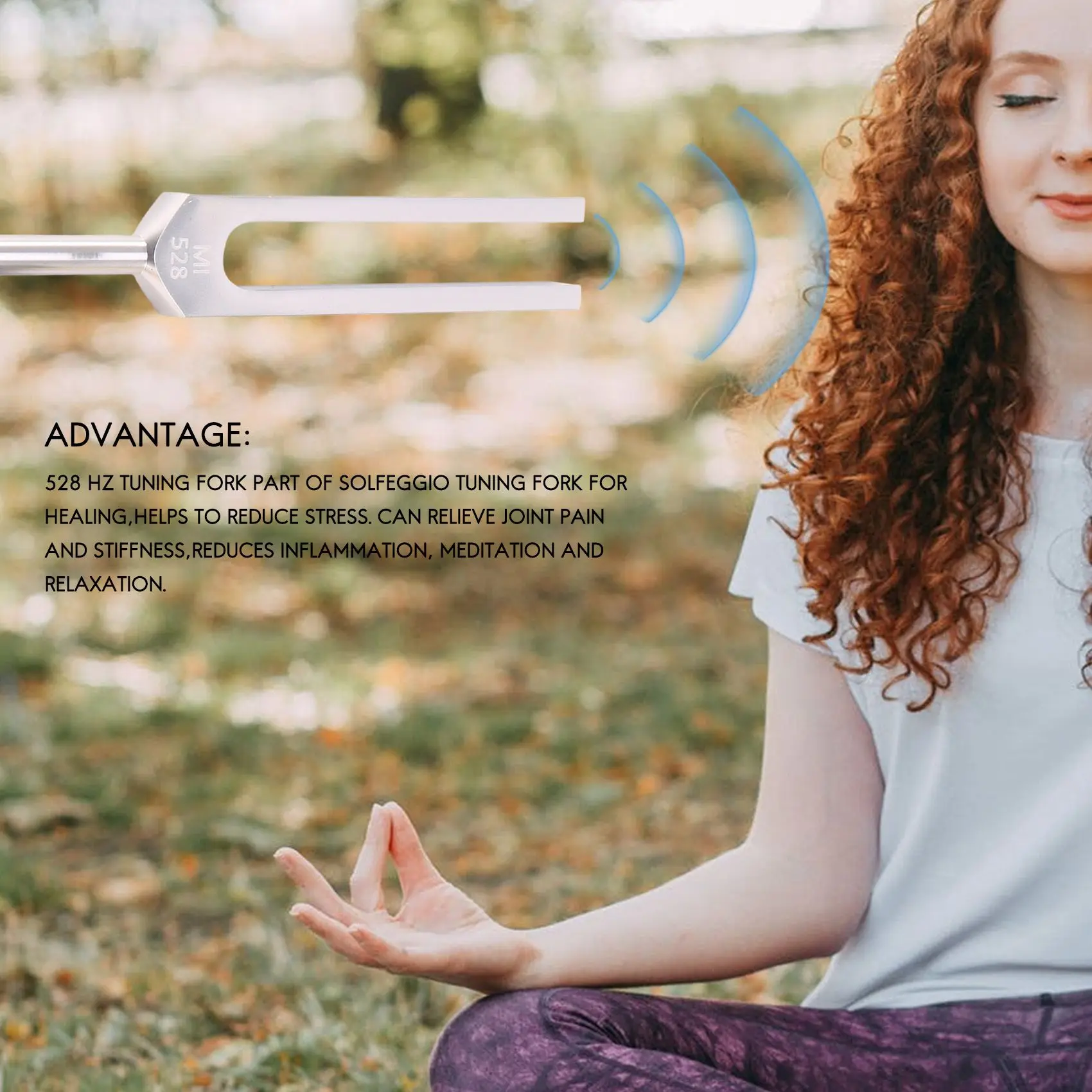 Камертон 528C 528 Гц тюнер с набором молотков для ремонта ДНК Исцеление Нервная