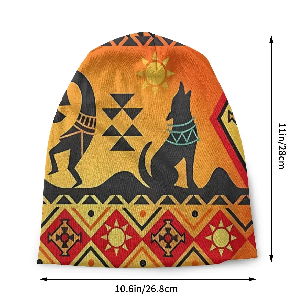 Шапочка шапки Kokopelli Hopi мужские женские тонкие шапочки шапка теплая на осень и