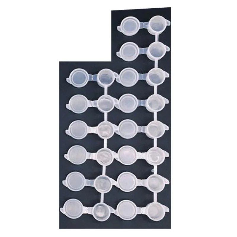 

Коробка дозирующая для пигмента, коробка пустая окрашенная камнем, разделенная на 86 акриловых 8,6 комбинированных полосок, палитра 35 мл