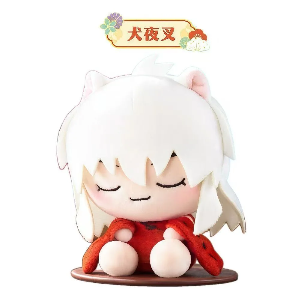 Фото В наличии оригинальное популярное аниме Inuyasha слепая коробка наклонная наклейка на голову Snoozy Buddy Vol.1 Mystery Box игрушки детские подарки на день рождения №2