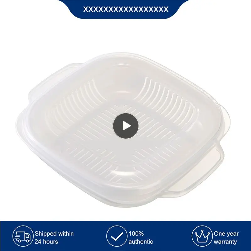 

Rice Sub Packaging Fresh-keeping Box Frozen Heated Microwave Oven Vegetable Rice Separate Rice Sub Packaging Box Kitchen Tools