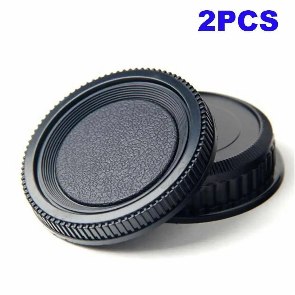 

Rear Lens Body Cover Camera Cover Back Cover Dust Protection Plastic Black For Pentax PK Fuji Cameras
