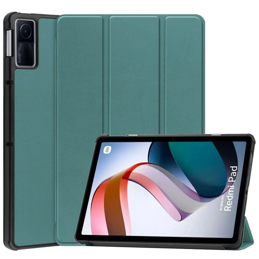 

Stand Case For Xiaomi RedMi Pad 10.61" 2022 Folio Flip Stand Cover PU Leather Shell For RedMi Pad 10.61'' Tablet Protective Case