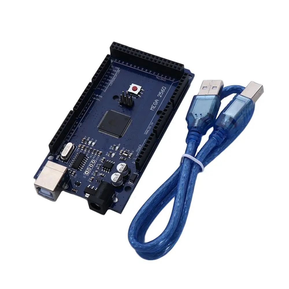 

USB CH340G ATMEGA2560-16AU Chip MEGA 2560 R3 Data line Electronic Components Demo Board Power Module Development Board