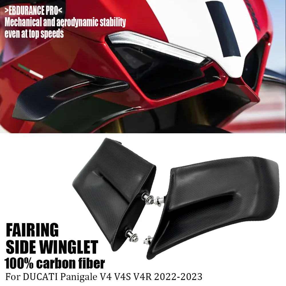 Комплект крыльев с фиксированным крылом для мотоцикла запчасти из углеродного