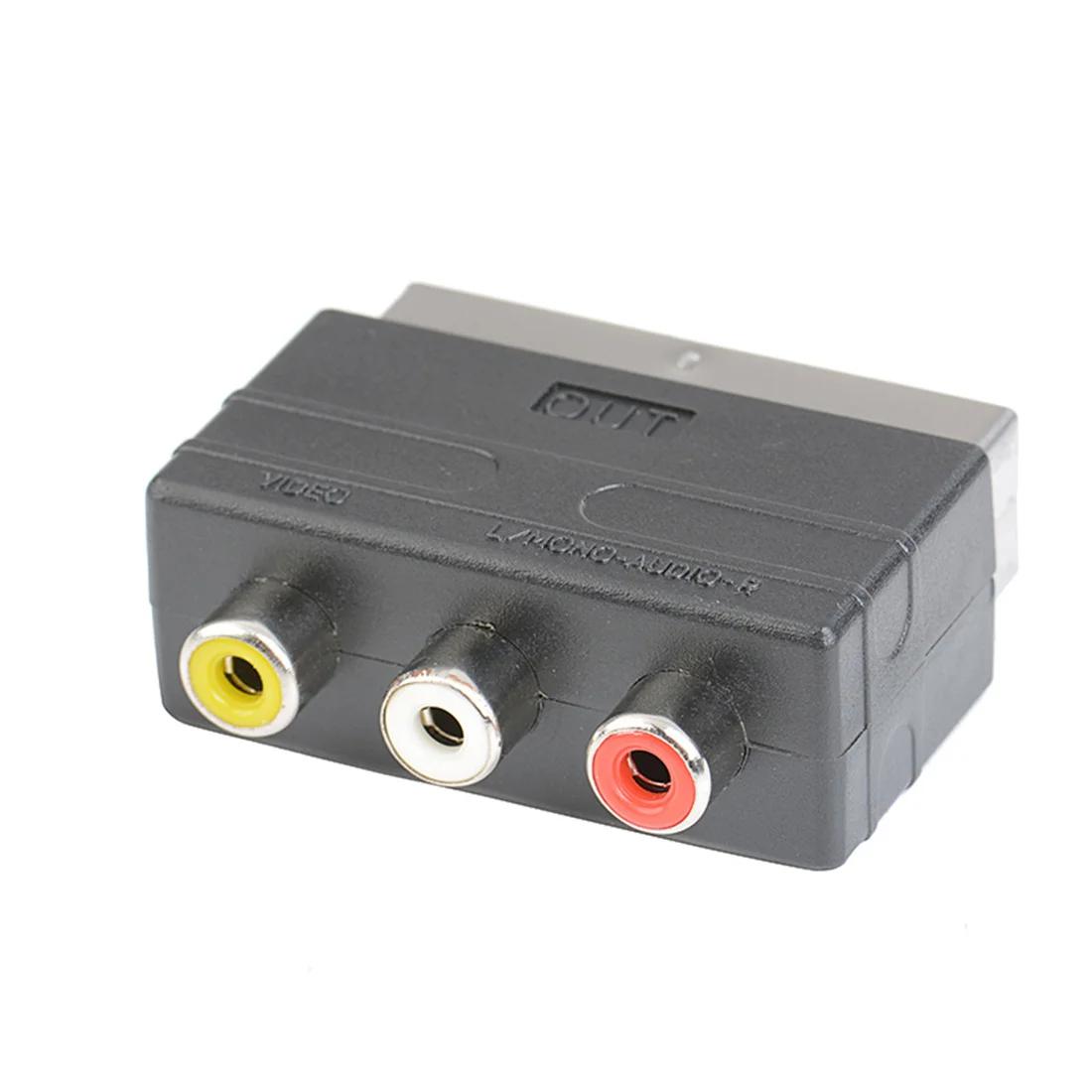 21Pin RGB адаптер Scart на 3 RCA входной/Выходной разъем Композитный AV TV Audio для видео DVD