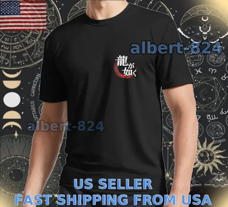 NEW SHIRT YAKUZA LIKE A DRAGON LOGO T-SHIRT FUNNY AMERICAN SIZE S TO 5XL