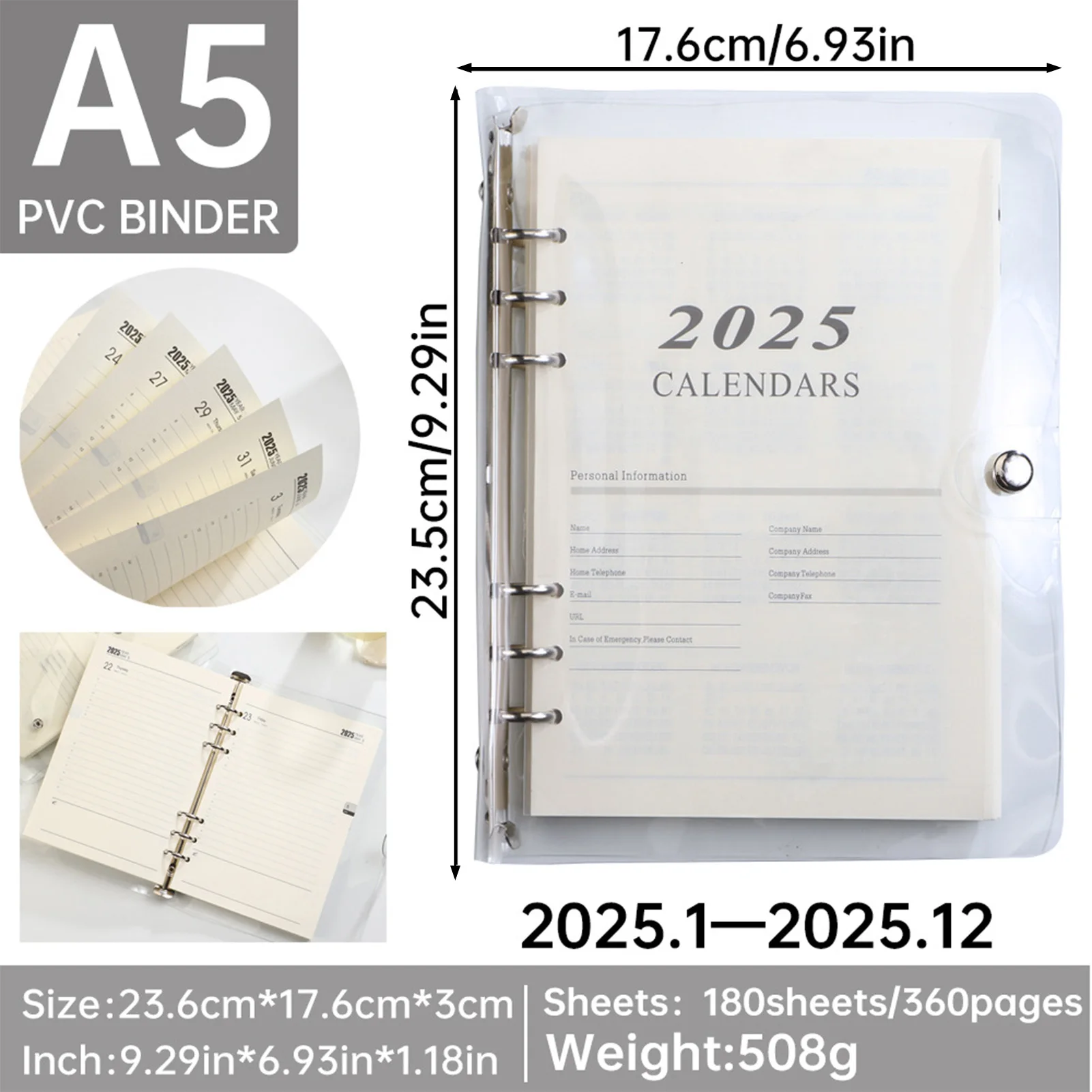 Блокнот A5 2021 утолщенные портативные блокноты формата А5 подходящие для