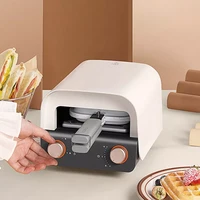 220v home appliance bread maker sandwich breakfast maker bread toaster pizza oven for kitchen food processor with 2 pairs plates