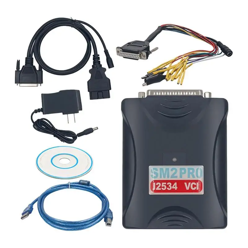 

Sm2 Pro J2534 Vci Programmer Read Scanmatik 2 Pro Flash 67 In 1 Pcm Bench Car Computer Diagnostic Instrument US Plug