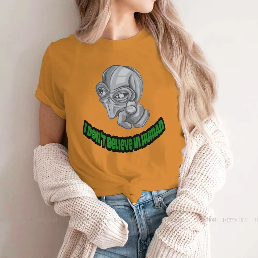 

Believe In Human Unique TShirt for Girl Alien Star Terrible Magic Comfortable Creative Gift Idea T Shirt Stuff 4XL Hot Sale