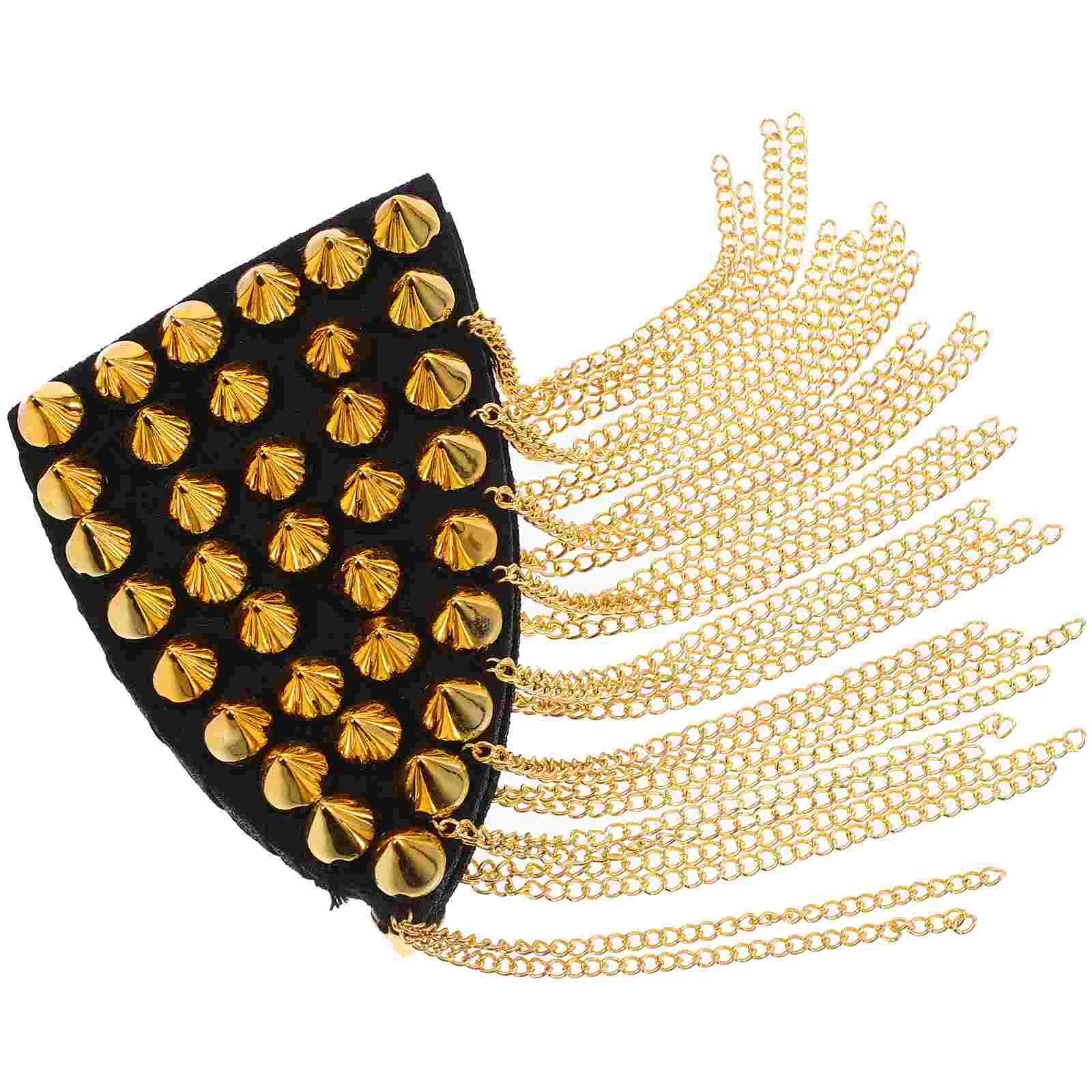 Заклепки эполеты погоны на плечо ювелирные изделия кисточка DIY костюмы значок