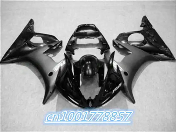 

Полностью черный обтекатель формы для YZFR6 03 04 05 YZF R6 2003 2004 2005 YZF600 ABS пластиковые красные Обтекатели Кузов красный зеленый черный