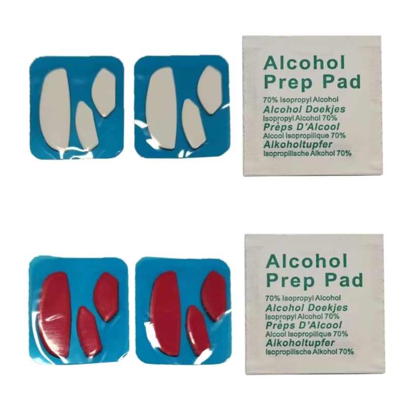 

2Set Mouse Skates Feet Pad Mouse Feet Sticker for Steel Series Rival 310 Mouse Rounded Curved Edges Feet Drop Shipping